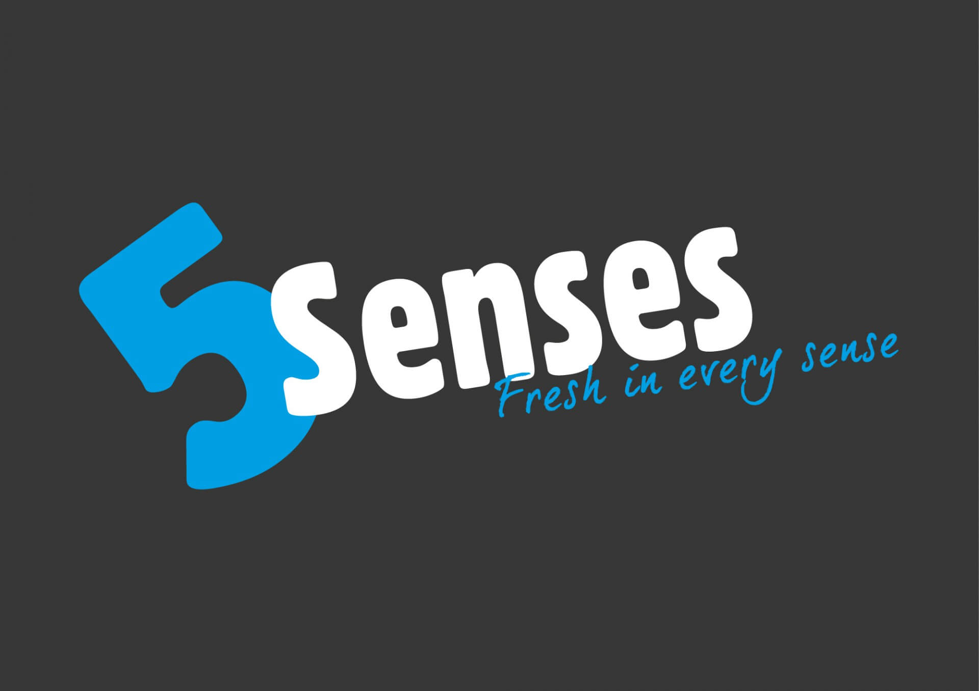 5 senses logo ERP